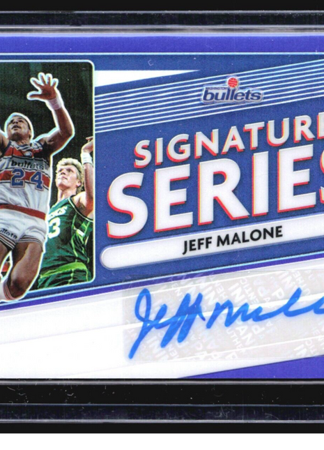 2020-21 Panini Optic Signature Series Jeff Malone #SS-JMA Purple Auto