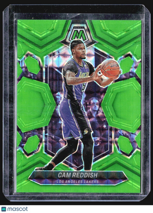 2023-24 Panini Mosaic Neon Green Cam Reddish #113 /10
