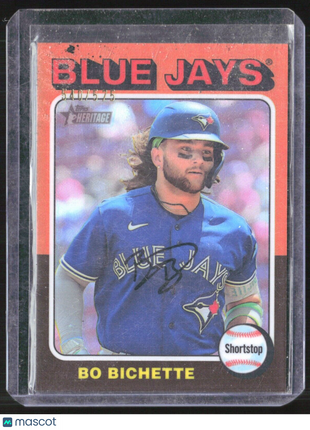 2024 Topps Heritage - #152 Bo Bichette Chrome /575