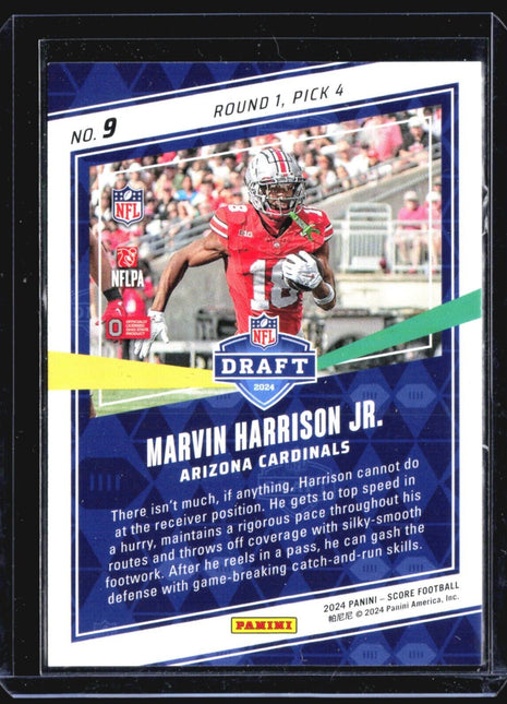 2024 Score - NFL Draft #9 Marvin Harrison Jr (RC)