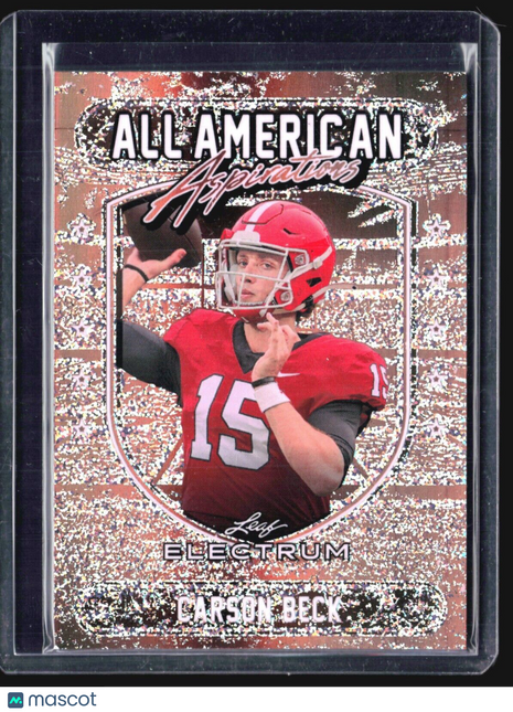 2024 Leaf Electrum All American Carson Beck /45