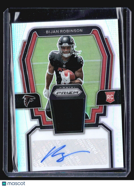 2023 Panini Prizm Bijan Robinson #RPA-BR Rc Patch Auto silver /99