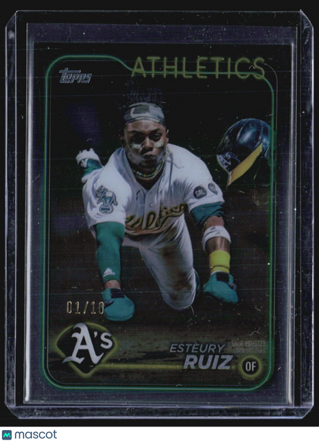 2024 Topps Series 1 - #21 Esteury Ruiz Clear Acetate /10