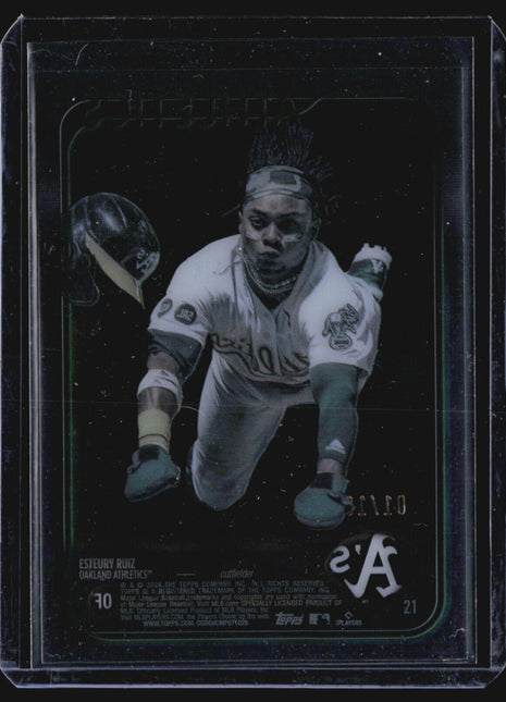 2024 Topps Series 1 - #21 Esteury Ruiz Clear Acetate /10