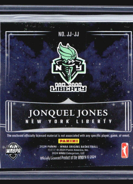 2024 Panini Origins Jumbo Jersey Jonquel Jones #jj-jj