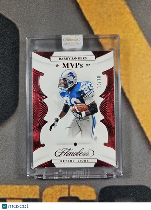 2020 Panini Flawless Gems Ruby Barry Sanders MVPs /20 #mvp-97