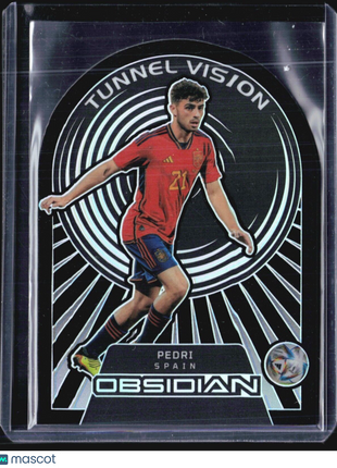 2022-23 Panini Obsidian Pedri #15 Tunnel Vision /115