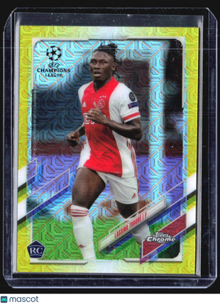 2020-21 Topps CHrome Lassina Traore #60 Yellow Mojo /150