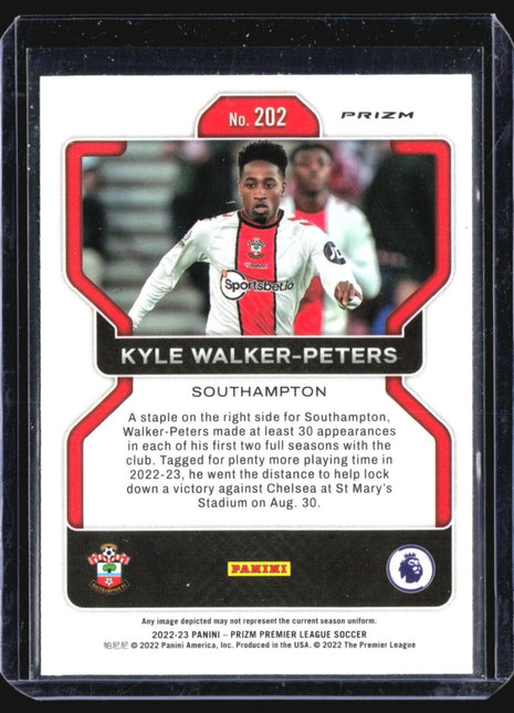 2022-23 Panini Prizm Premier League - #202 Kyle Walker-Peters Tiger Stipe ssp