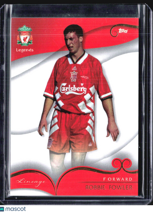 2022-23 Topps Liverpool Lineage Robbie Fowler #50