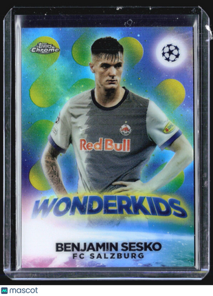 2022-23 Topps Wonderkids /125 Benjamin Sesko #W-6