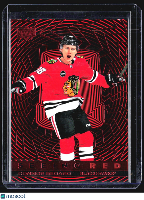 2023-24 Upper Deck Extended Series - Seeing Red #SR-45 Connor Bedard (RC)