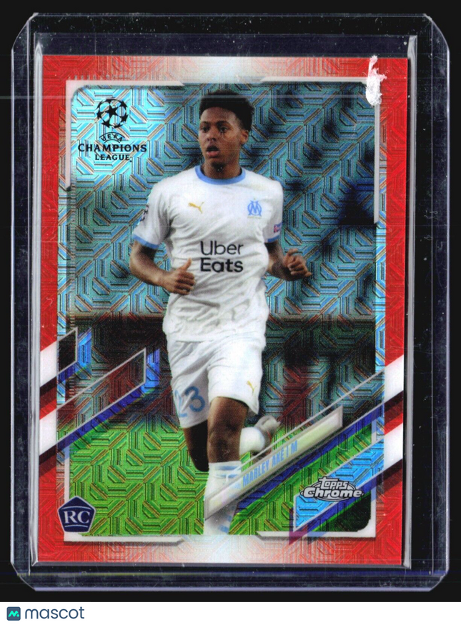 2020-21 Topps Chrome Marley Ake #56 Orange Mojo /25