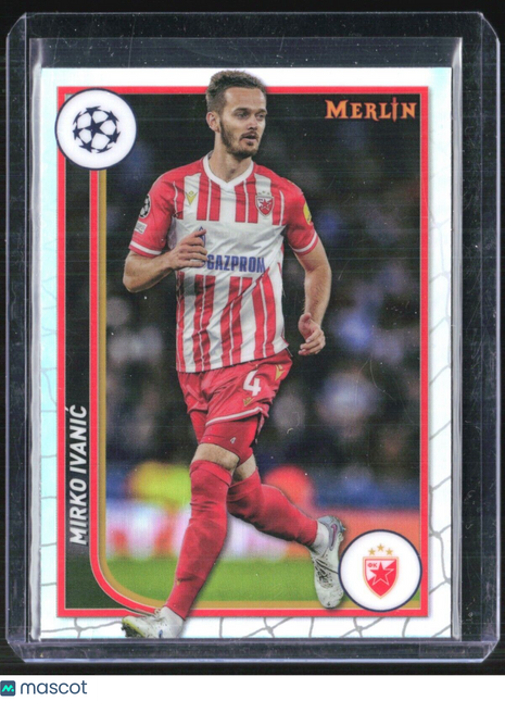 2023-24 Topps Merlin Mirko Ivanic #87 Refrctor