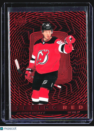 2023-24 Upper Deck Extended Series - Seeing Red #SR-44 Jesper Bratt