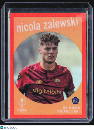 2022-23 Topps Chrome 1959 Topps #59-3 Nicola Zalewski (RC) Orange Refractor /25