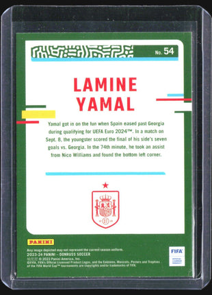 2023-24 Donruss Optic Lamine Yamal #54 Rc