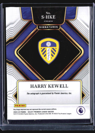 2022-23 Panini Select Harry Kewell #S-HKE Silver Auto