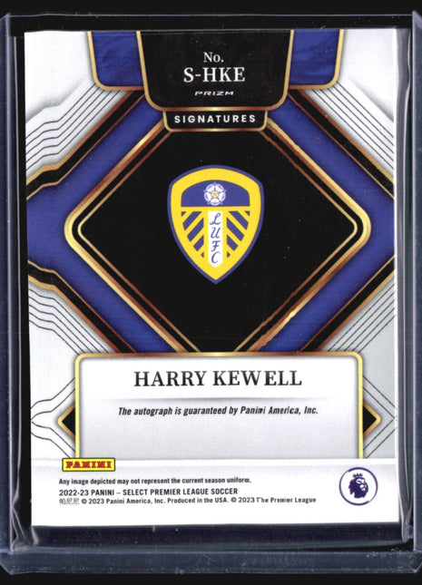 2022-23 Panini Select Harry Kewell #S-HKE Silver Auto