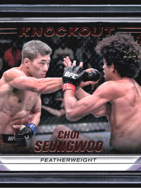 2024 Topps UFC Knockout Choi Seungwoo #96 Bronze /250
