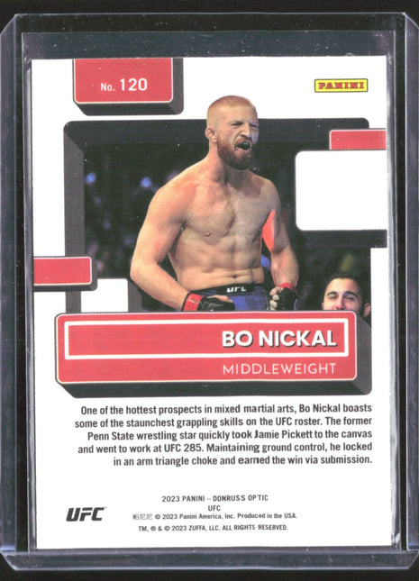 2023 Donruss Optic Rated Rookie Bo Nickal #120