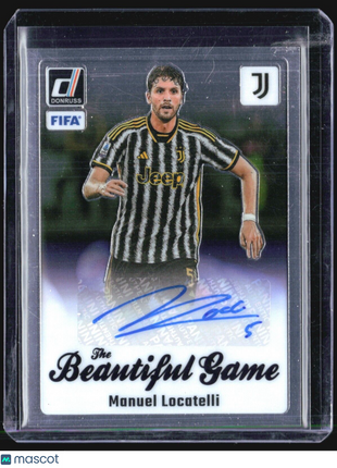 2023-24 Panini Donruss - Beautiful Game Autographs #BG-ML Manuel Locatelli Auto