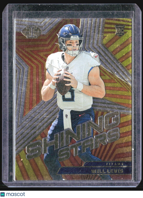 2023 Panini Illusions Will Levis #24 Shining Stars Rc