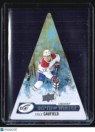 2023-24 Upper Deck Ice - Depth of Winter #DW-1 Cole Caufield