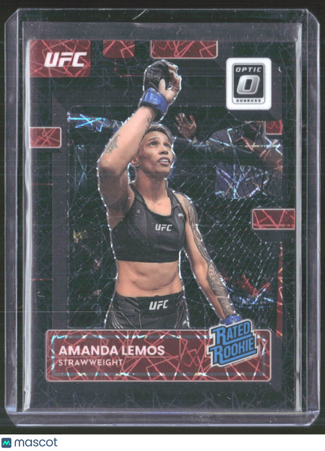 2023 Panini Optic Amanda Lemos #128 Black Velocity
