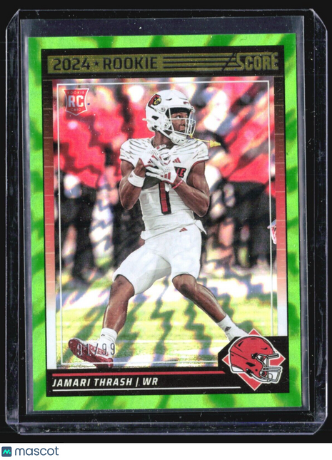 2024 Score - Rookies #382 Jamari Threash (RC) Green /99