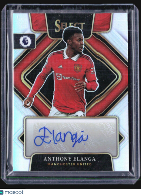 2022-23 Panini Select Anthony Elanga #S-AEL Silver Auto