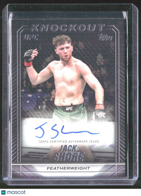 2024 Topps UFC Knockout Jack Shore #FSA-JSH Auto