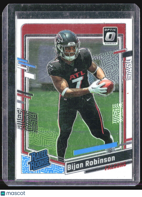 2023 Donruss Optic Rated Rookie Bijan Robinson #206