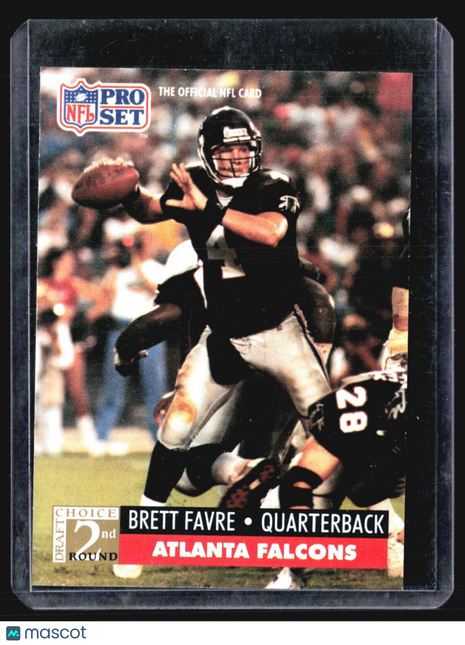 1991 Pro Set Brett Favre #762