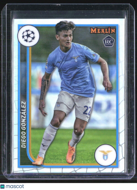2023-24 Topps Merlin Diego Gonzalez #120 Rc Refractor