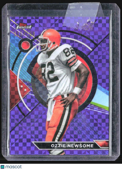 2023 Topps Composite - Topps Finest #169 Ozzie Newsome Purple /150
