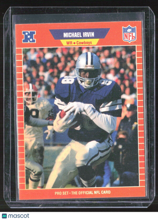 1989 Pro Set - #89 Michael Irvin (RC)