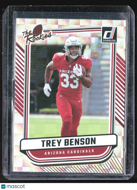 2024 Donruss Trey Benson #TR - 4 The Rookies