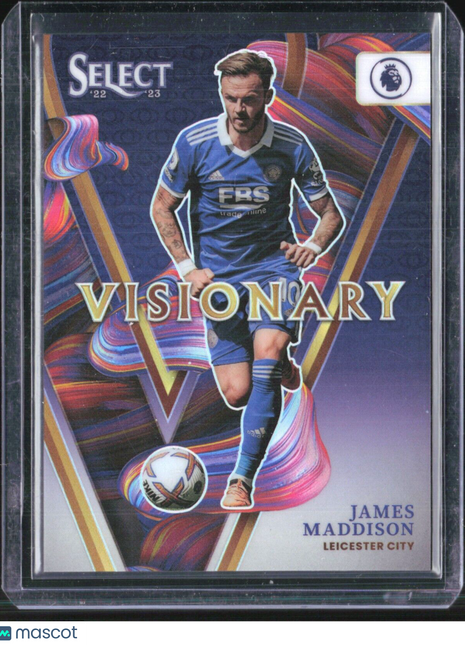 2022-23 Panini Select James Maddison #19 Visionary