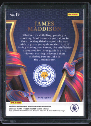 2022-23 Panini Select James Maddison #19 Visionary