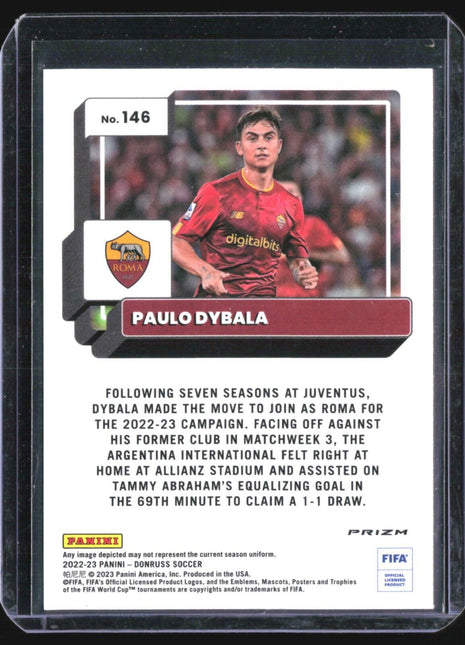 2022-23 Panini Donruss - #146 Paulo Dybala Photon