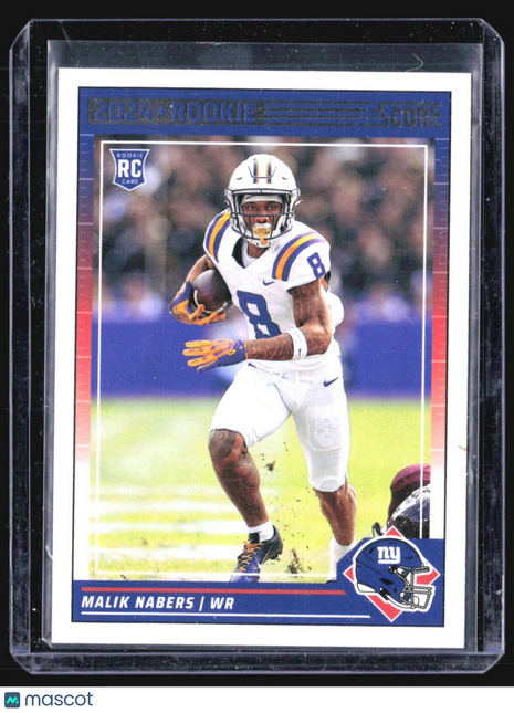 2024 Score - Rookies #306 Malik Nabers (RC)