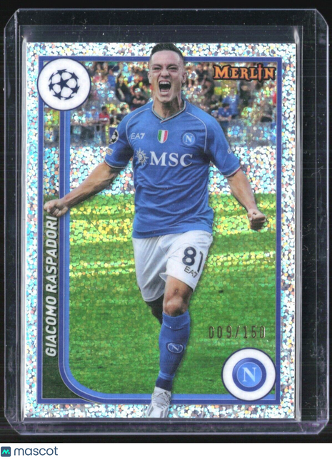 2023-24 Topps Merlin Giacomo Raspadori #125 Speckle /150