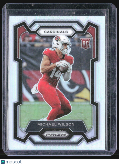 2023 Panini Prizm Michael Wilson #303 Silver Rc