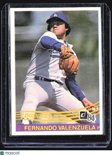 1984 Donruss Fernando Valenzuela #52