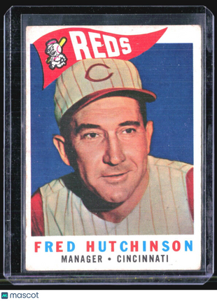 1960 Topps - #219 Fred Hutchinson