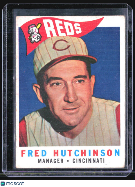 1960 Topps - #219 Fred Hutchinson