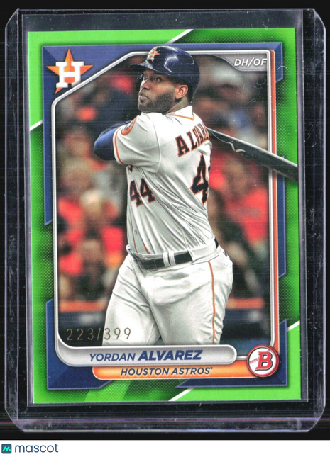 2024 Bowman Yordan Alvarez #53 Green /399
