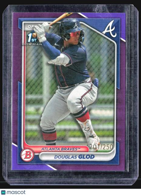 2024 Bowman - Prospects #BP-11 Douglas Glod (RC) 1st Purple /250