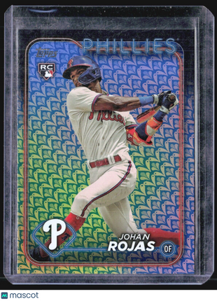 2024 Topps Johan Rojas #209 Holiday Foil